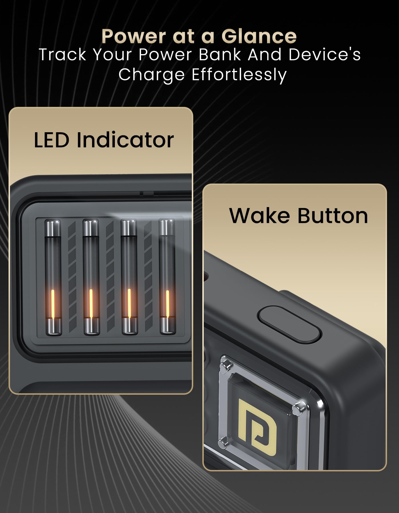 Portronics Luxcell Bind Mini 10k 10000mAh Nano Powerbank with 22.5